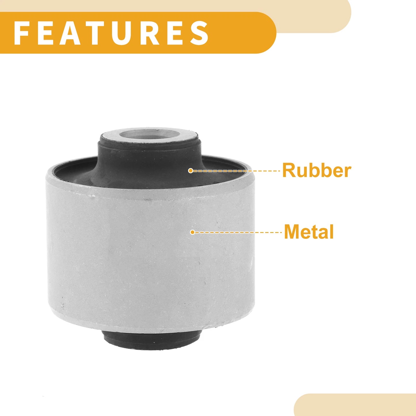 Rear Lower Control Arm Bushing for Mitsubishi Pajero II (1991-1999)