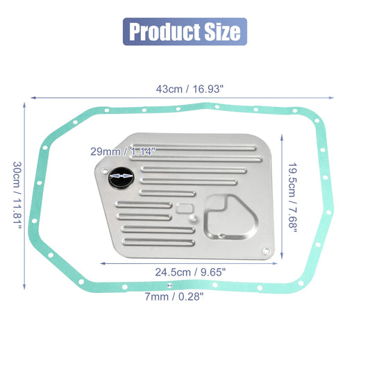 1 x Transmission Filter Oil Pan Gasket Kit for BMW 740iL Base