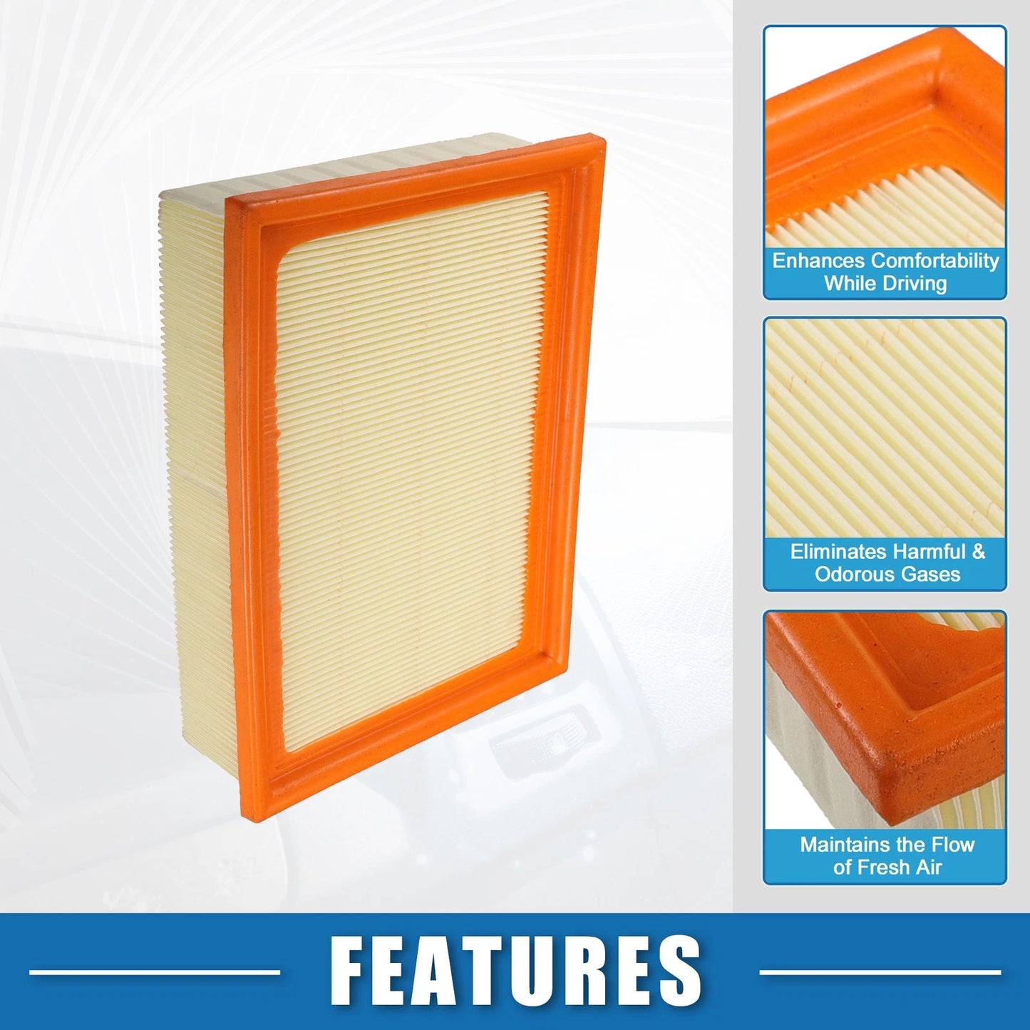 Cabin Air Filter & Engine Air Filter for BMW 323i Sedan (2006-2012)