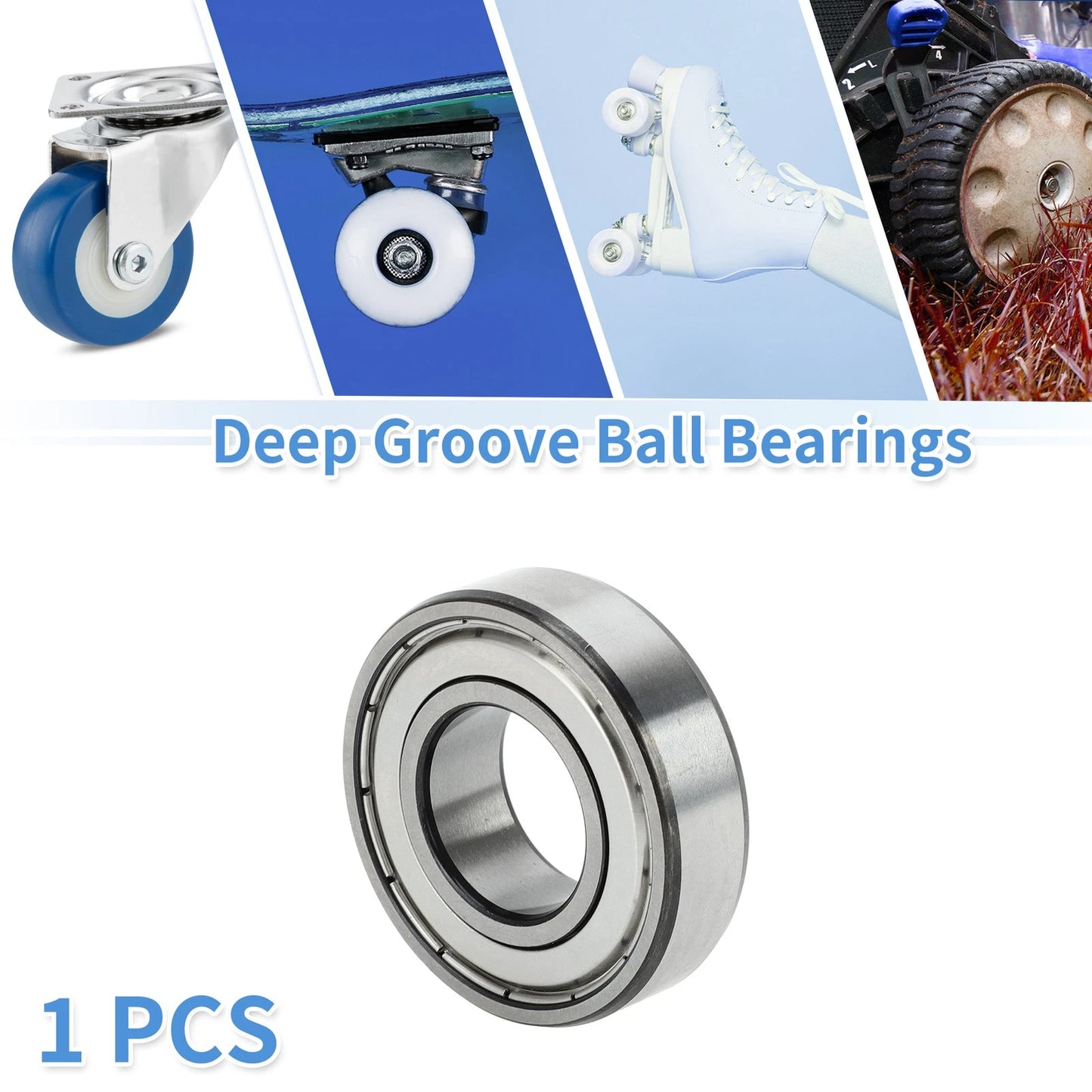 Deep Groove Ball Bearings 20x42x12mm for Scooter Skateboard