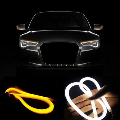 30" Amber Sequential Flexible LED DRL Turn Signal Strip Light