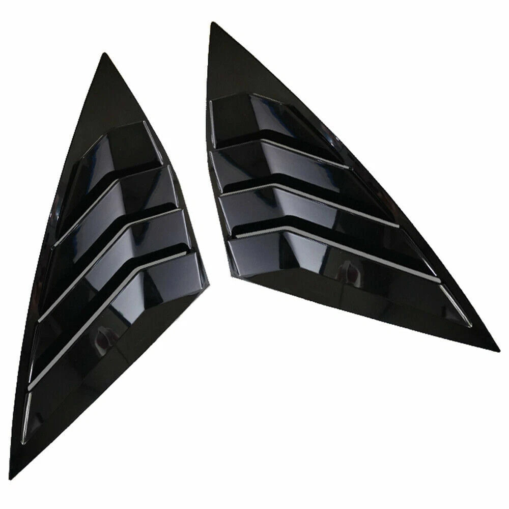 2 x Rear Window Louver Shutter Cover for VW Jetta A7 Mk7 (2019–2021)