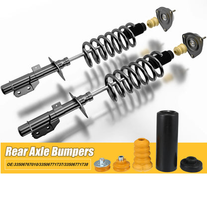 Rear Upper Lower Bumper Shock Mounts for BMW E82 128i (2008-2013)