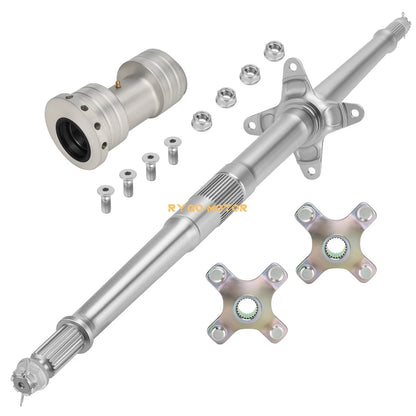 Rear Axle Shaft & Wheel Hub & Bearing Carrier for Honda TRX400X (2009–2014)