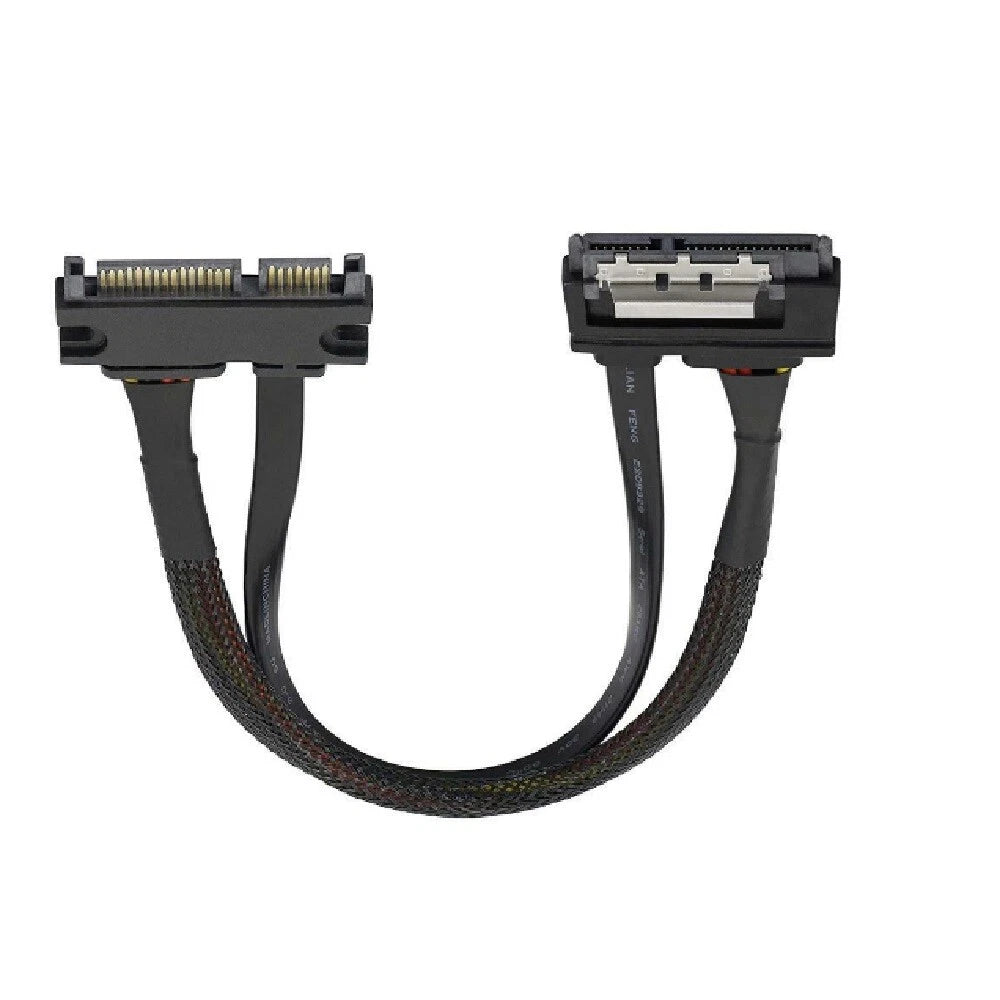 22Pin SATA Power Extension Cable Male to Female Data Cord 50cm
