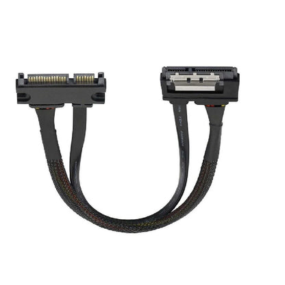 22Pin SATA Power Extension Cable Male to Female Data Cord 50cm
