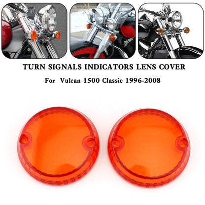 Turn Signal Lens Cover for Yamaha Kawasaki Vulcan 1500 VN (1996-2008)