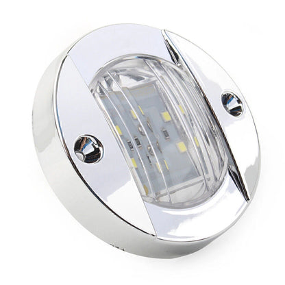 12V LED Round Side Marker Lights for Truck Trailer RV Boat