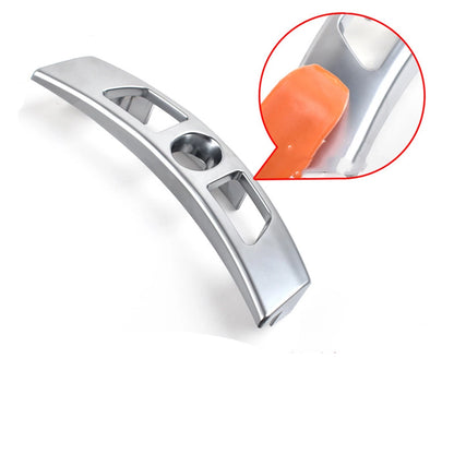 Chrome Center Console Armrest Locking Kit for BMW 7 Series (2009-2015)