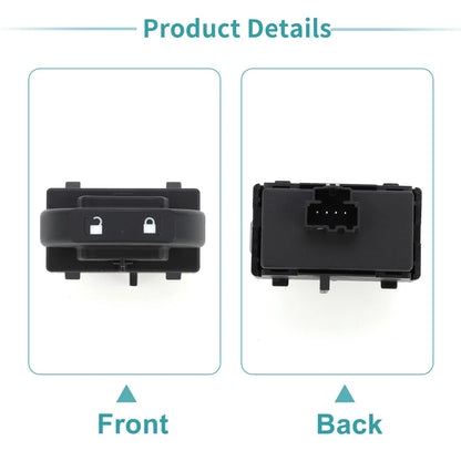 Car Door Lock Switch for Ford F-150 2009 (2009) - Black Replacement Part