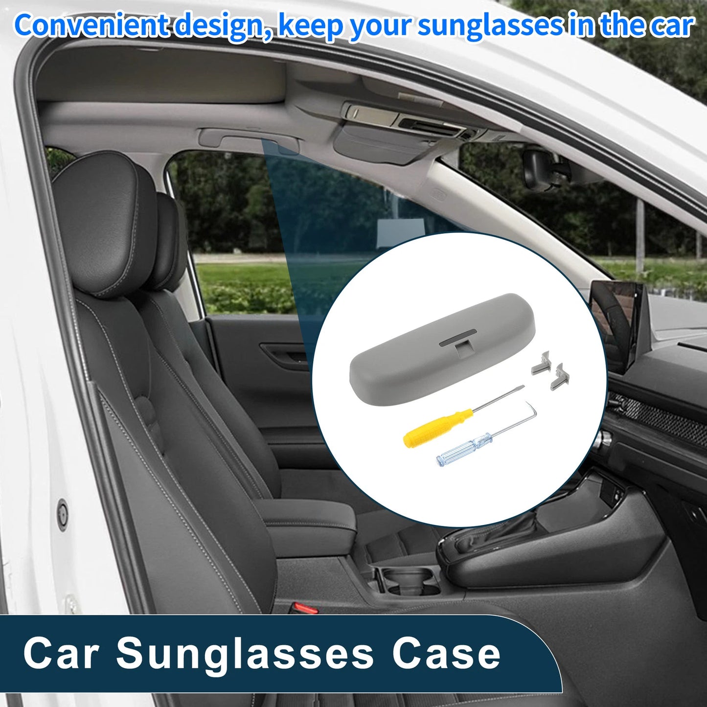 Sunglasses Case for Honda Accord (2012-2023) Eyeglasses Holder Storage Box