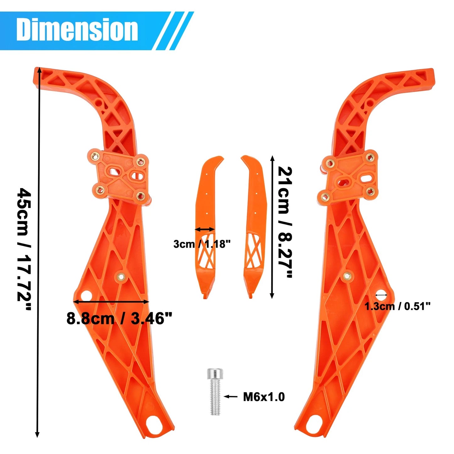 Inner Fairing Batwing Support Speaker Brackets for Harley Touring Electra