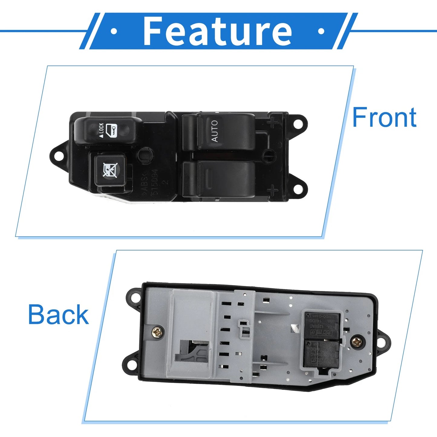 Power Window Switch for Toyota Yaris (2006-2011)