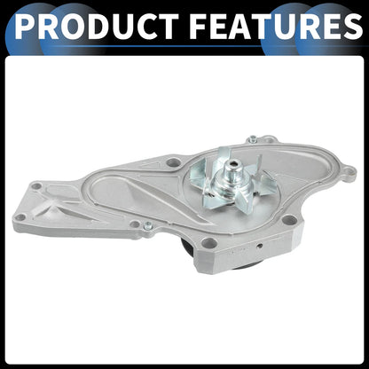 Water Pump Kit with Tensioner Idler for Acura CL (2001-2003)