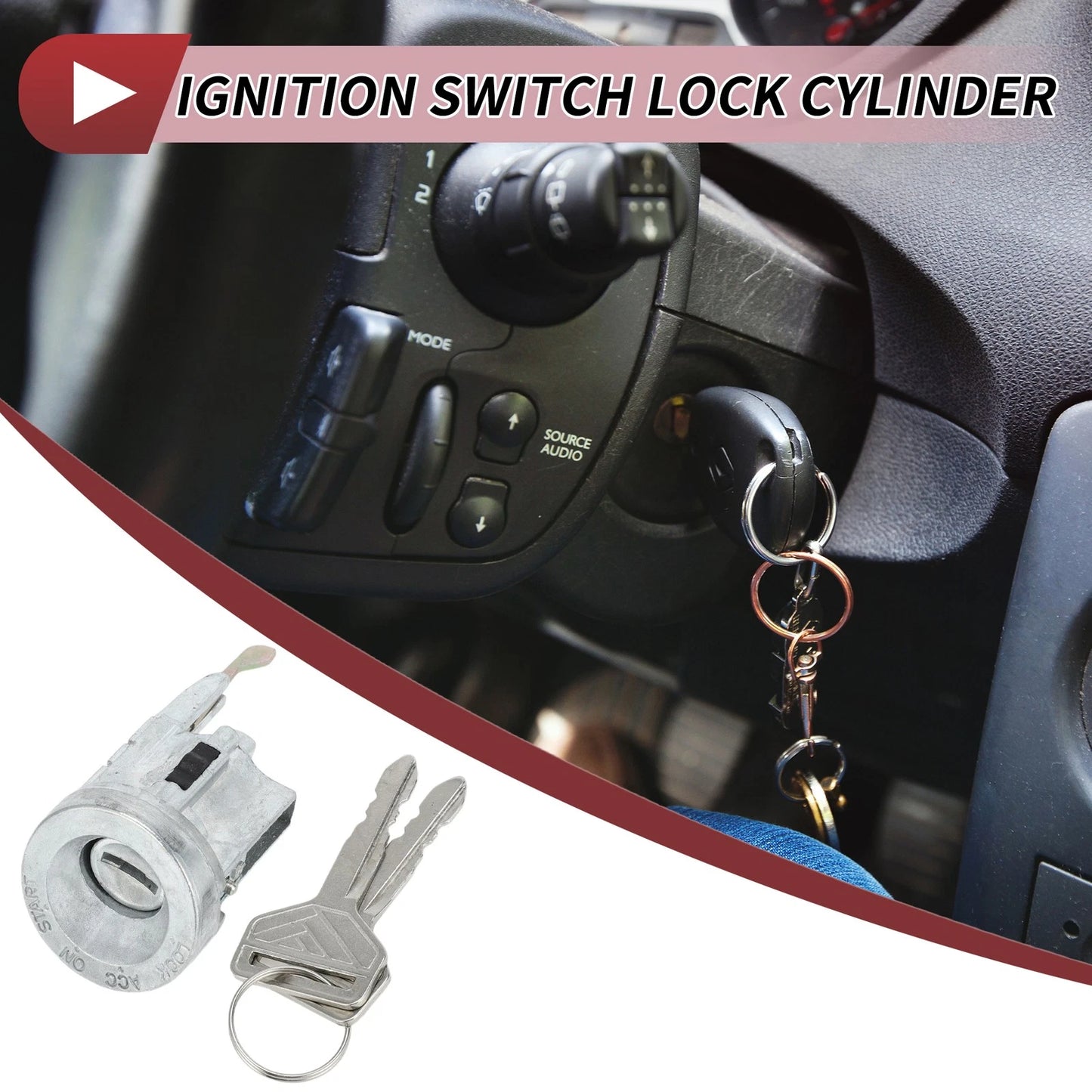 Ignition Lock Cylinder for Toyota Pickup, 4Runner (1984-1987)