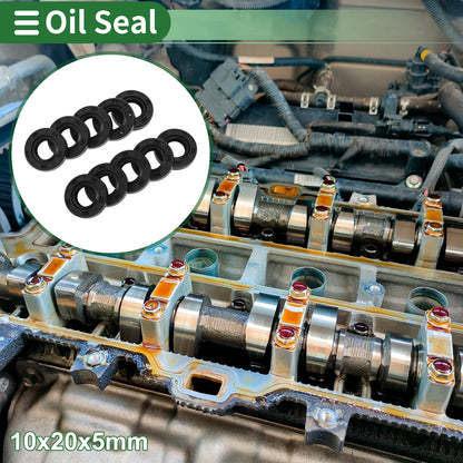 Oil Seal / 10x20x5mm / Rotary Shaft Seal NBR Rubber for Make Model