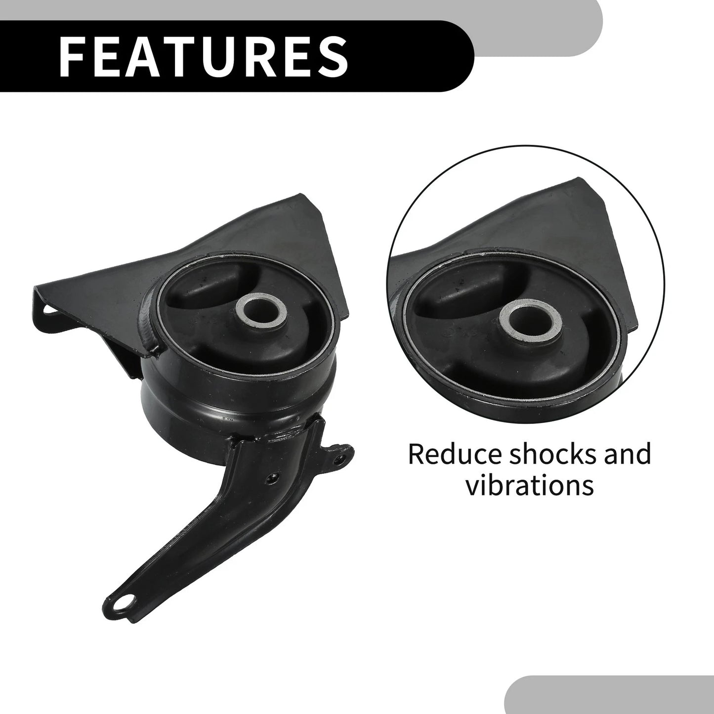 Rear Engine Mount for Toyota Corolla 1.6L 1.8L (1993-1997)