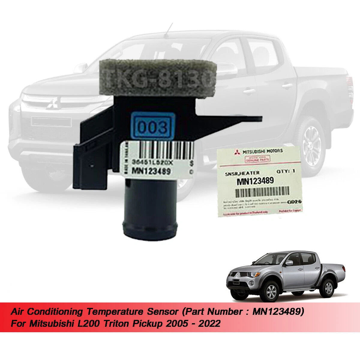 A/C Temp Sensor for Mitsubishi L200 Triton (2005-2022)