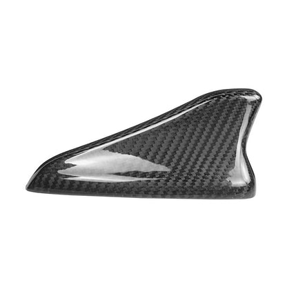 100% Carbon Fiber Roof Shark Antenna Cover Caps Trim for Kia Stinger 2018-2023