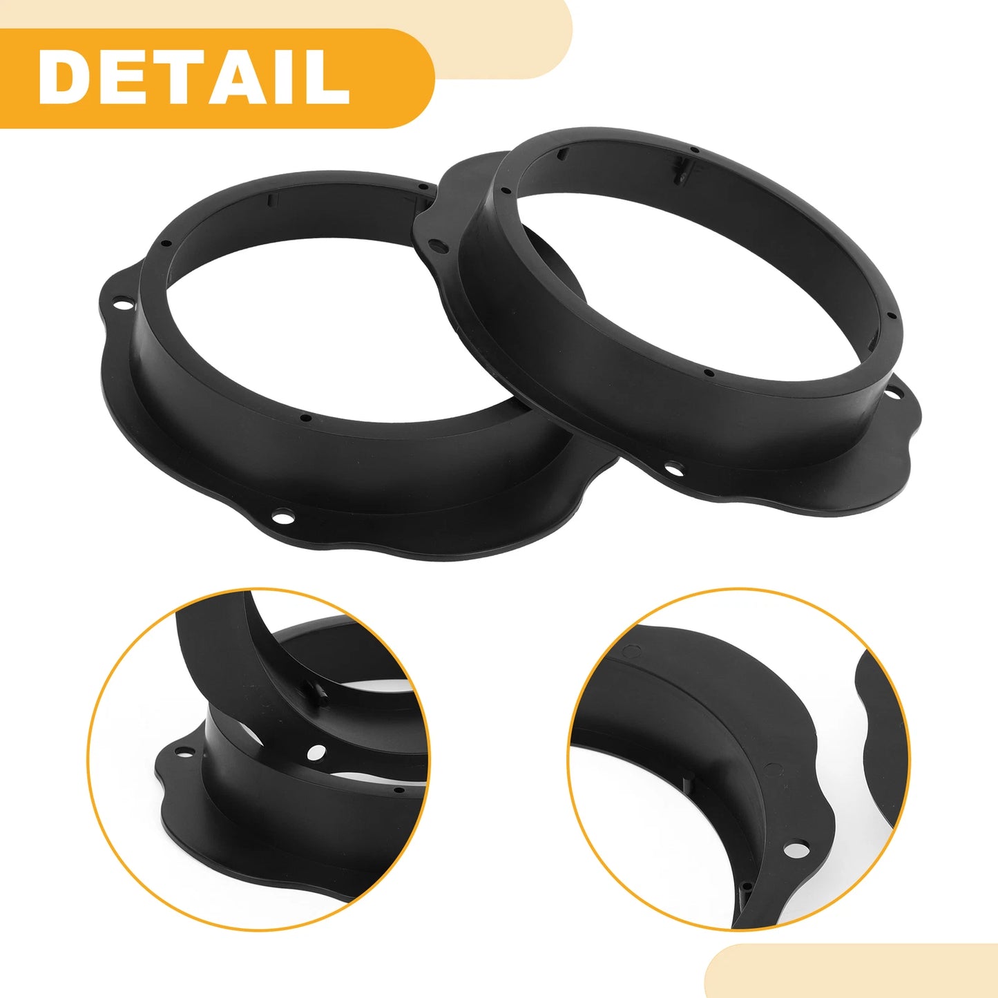 6.5" Car Speaker Subwoofer Mounting Spacer Bracket Ring for Ford