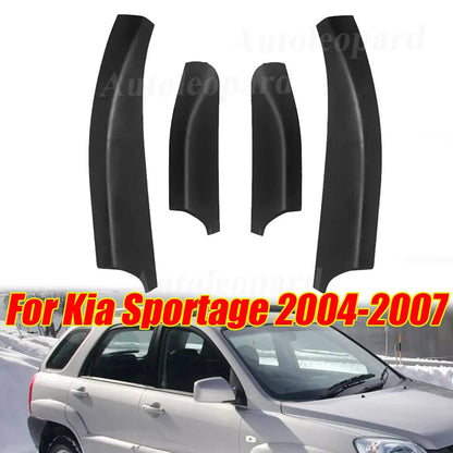 Roof Rack Covers / 4pcs / Black for Kia Sportage (2004–2007)
