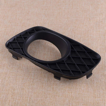 Front Bumper Fog Light Trim Covers Black for Smart Fortwo (2007-2014)