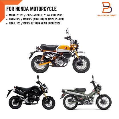 Silver Valve Cover Guard Trim for Honda MSX125 Grom 125 CT125 (2013-2023)