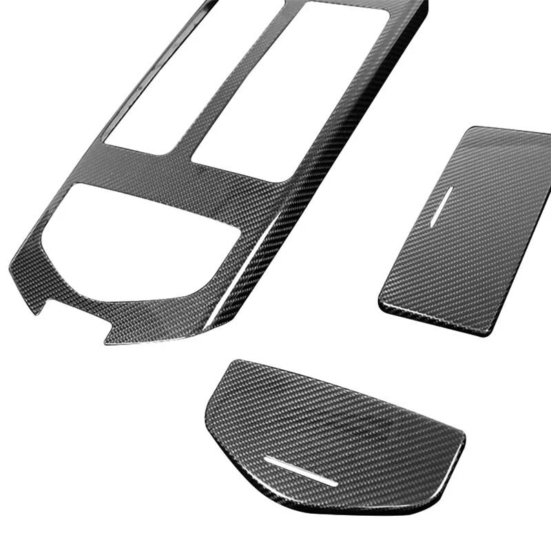 Carbon Fiber Gear Shift Panel Cover Trim for Maserati Quattroporte 2013-2015