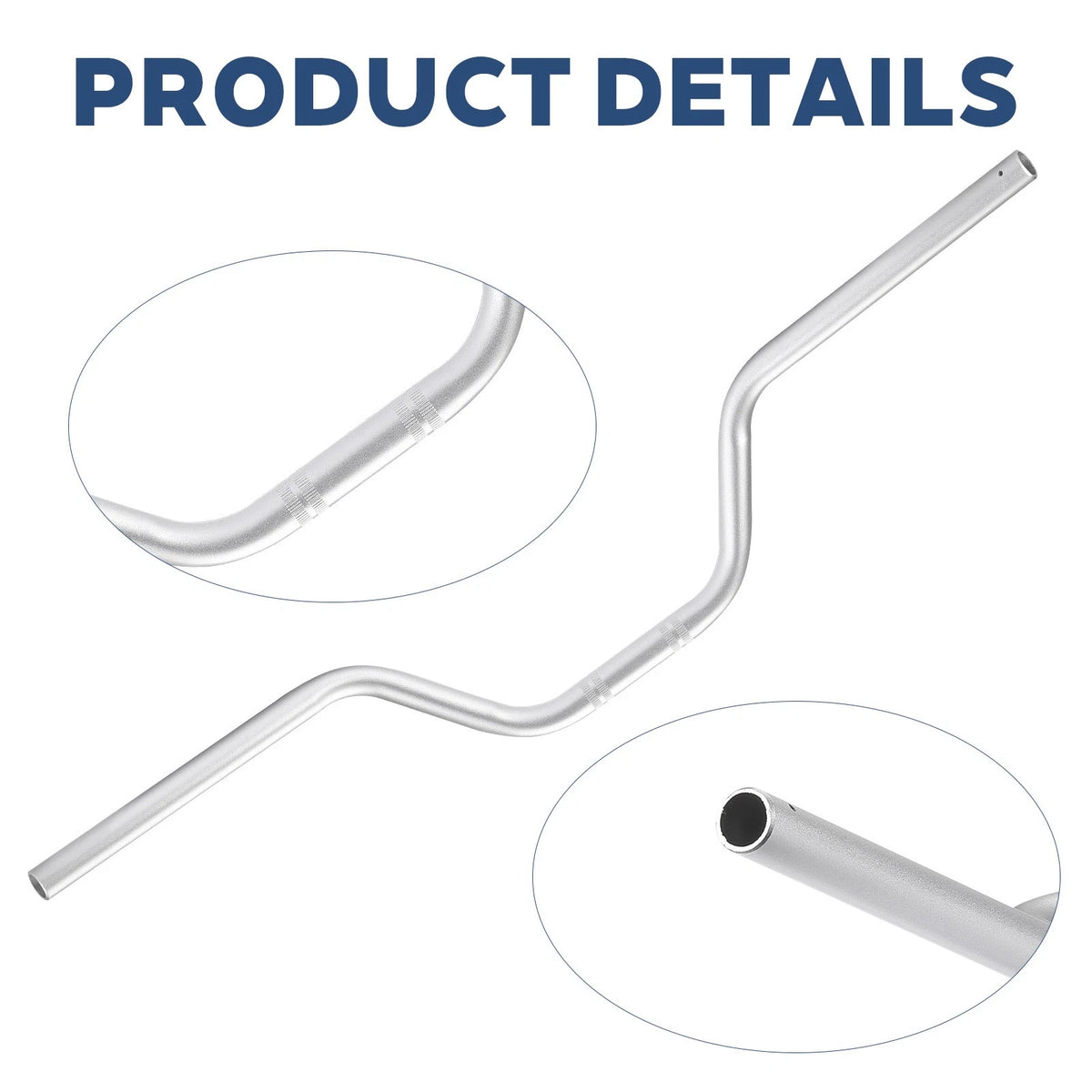 Handlebar with Grips for Yamaha Raptor 660 Warrior 350 Banshee 350 Blaster 200 (1987–2006)