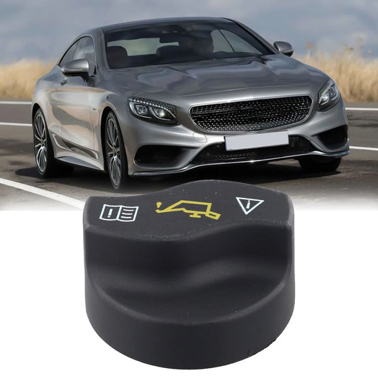 1pcs Engine Oil Filler Cap Plastic Cover Black for Car
