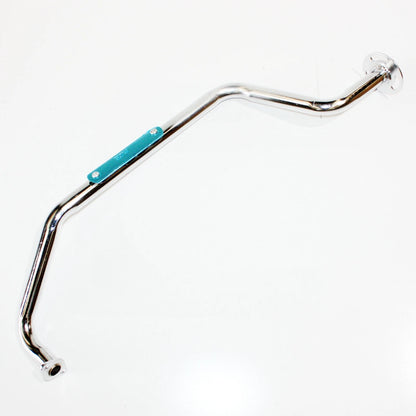 Exhaust Pipe + RED Alloy Muffler for GY6 150cc 200cc Quad Dirt Bike ATV (N/A)