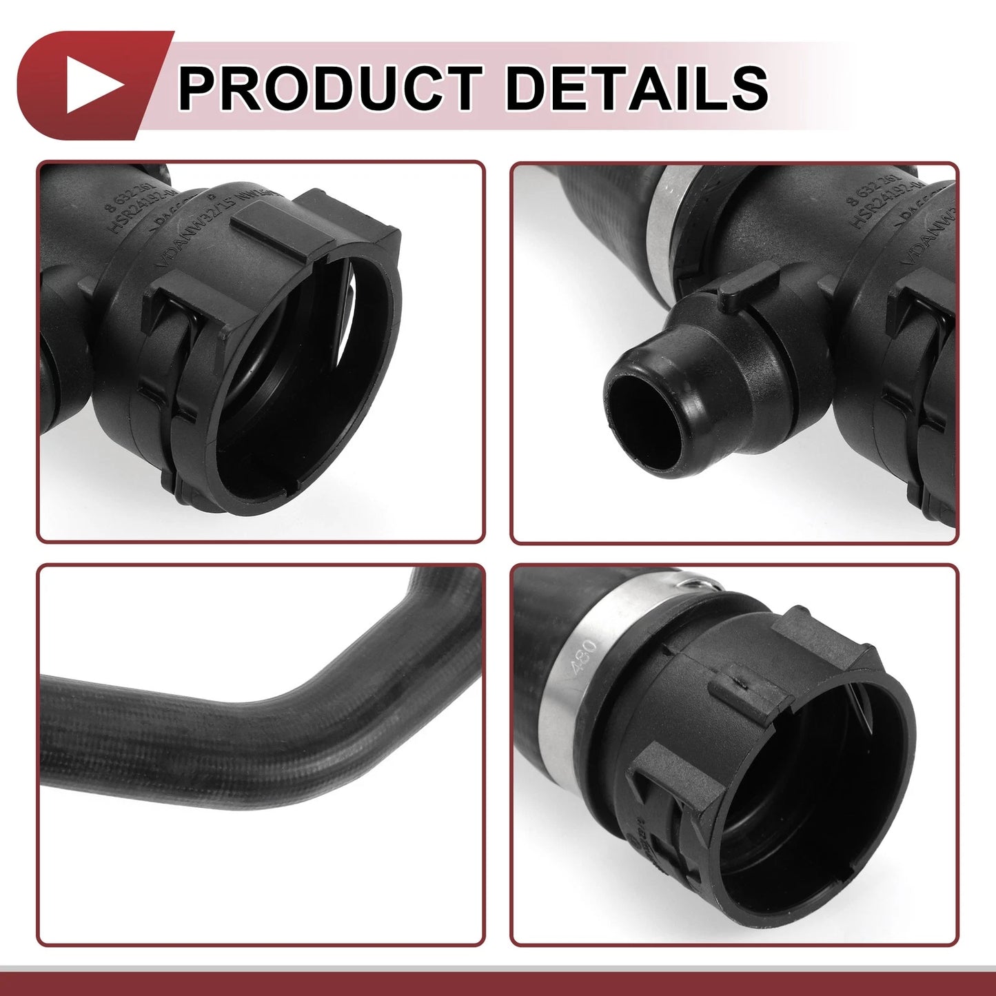 Radiator Coolant Hose 3.0L for BMW 740i xDrive (2017-2019)