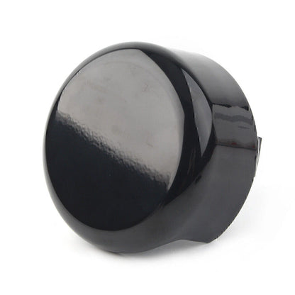 Black Smooth Horn Cover for Harley Softail FLHX FLT FLHT Dyna Bad Boy