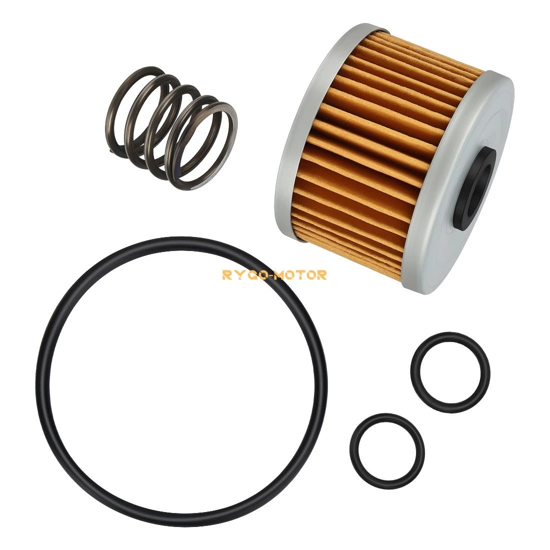 Oil Filter w/ O-Ring Spring for Honda ATC250ES/SX TRX250R/X TRX300FW TRX400FW