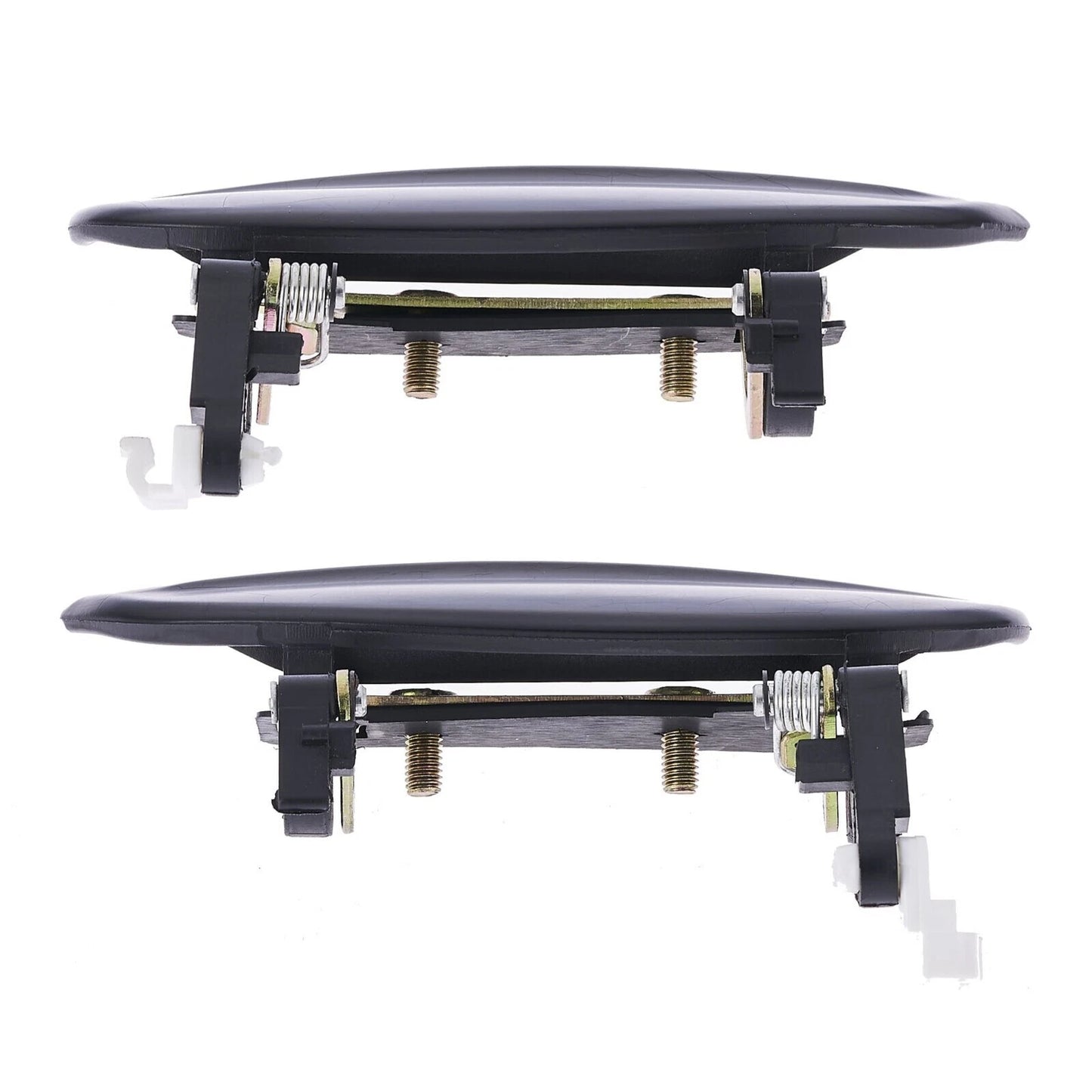 4pc Outer Door Handle Set Black for Kia Rio (2002-2005)
