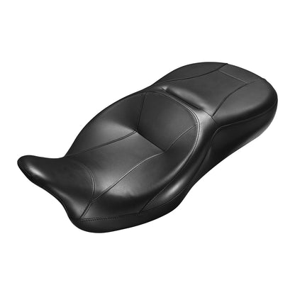 Rider Passenger Seat for Harley CVO Electra Tri Glide FLHT FLHR (2009-2023)