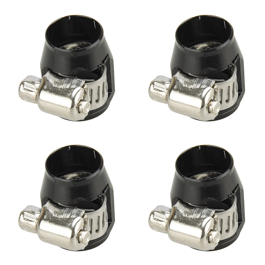 4pcs Aluminum Alloy 4AN Hex Hose Fittings for Universal