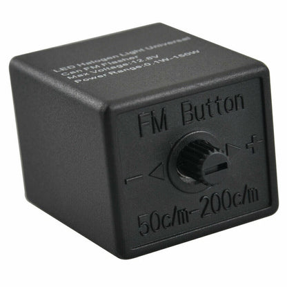 3 Pin Adjustable Flasher Rate LED Indicator Relay for Car Bike Turn Signal Light
