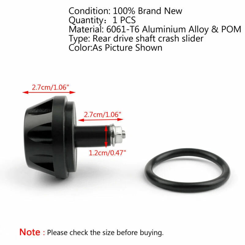 Rear Housing Gimbal Crash Slider Protector for BMW R1200GS/LC ADV (2013-2017)