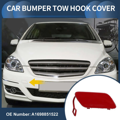 Front Bumper Tow Hook Cover for Mercedes-Benz B-Class (2005-2011) - Jupiter Red