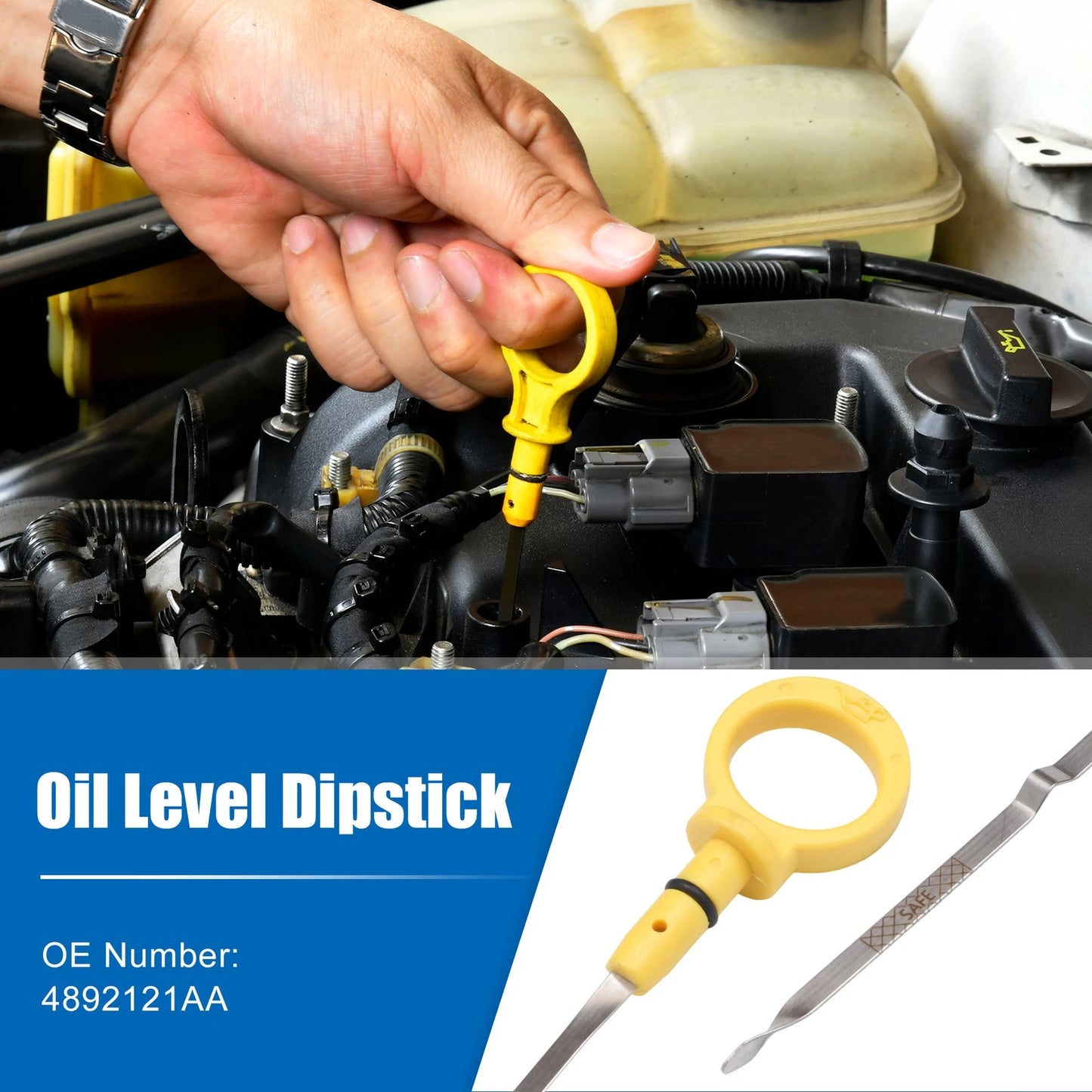 1 x Engine Oil Level Indicator Dipstick for Chrysler Sebring (2007-2010)