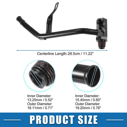 Engine Heater Hose Assembly for Ford Bronco (1985-1994) Metal Black