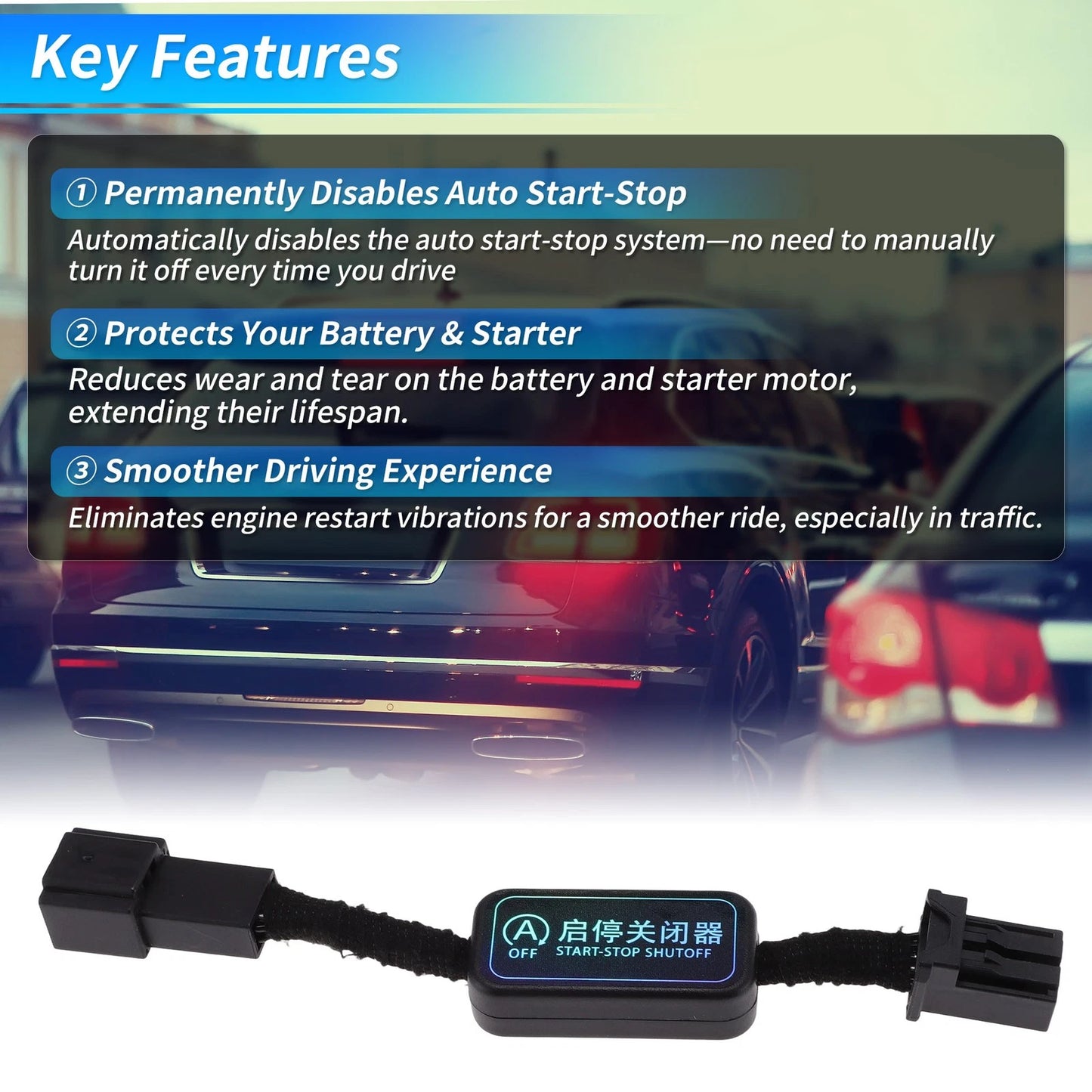 Auto Start Stop Eliminator for Toyota Roomy