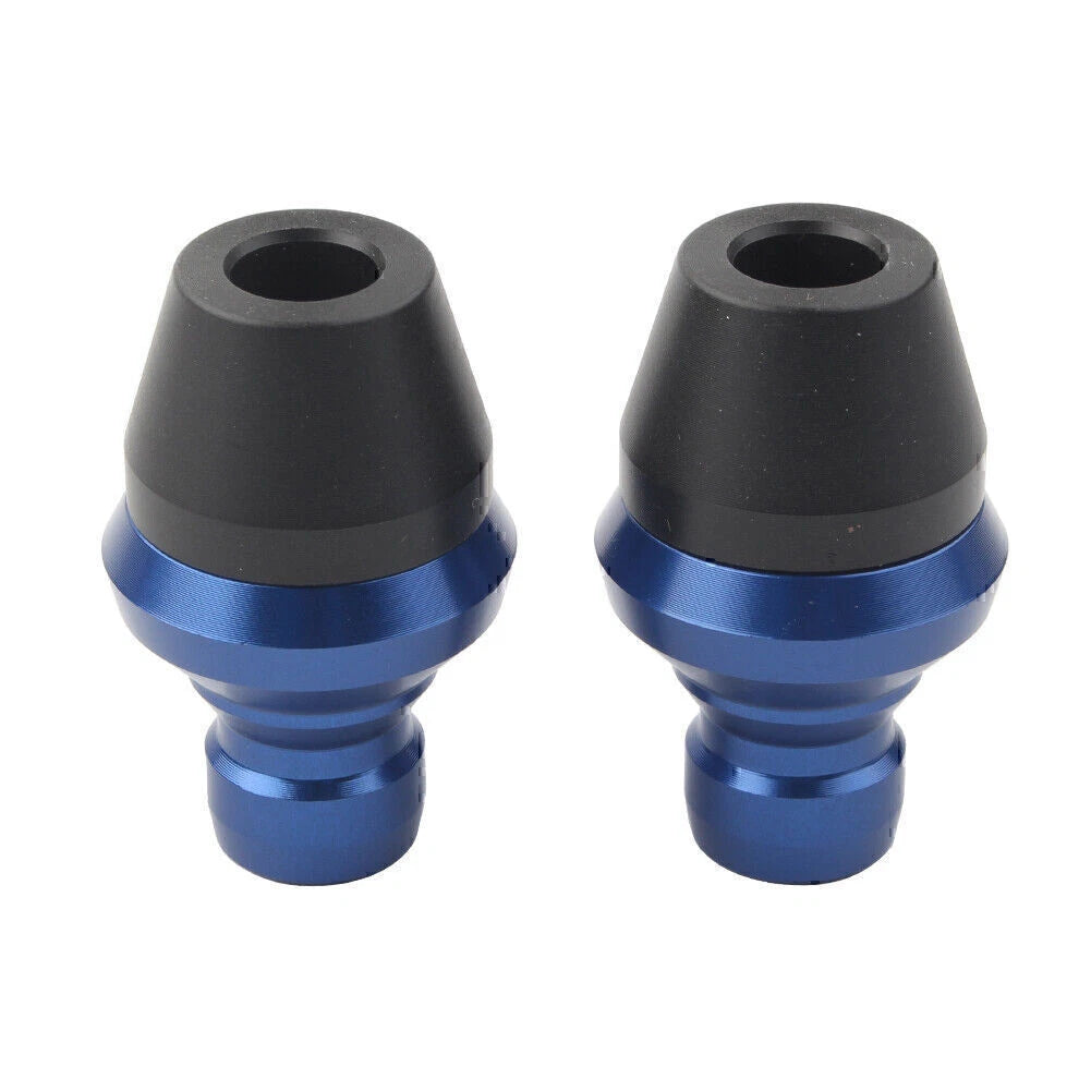 Blue Tire Valve Stem Dust Covers for Ducati Scrambler (2015-2023)