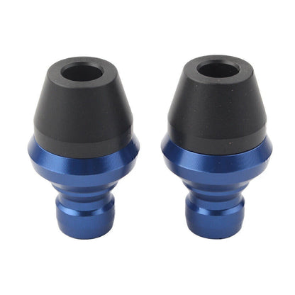Blue Tire Valve Stem Dust Covers for Ducati Scrambler (2015-2023)