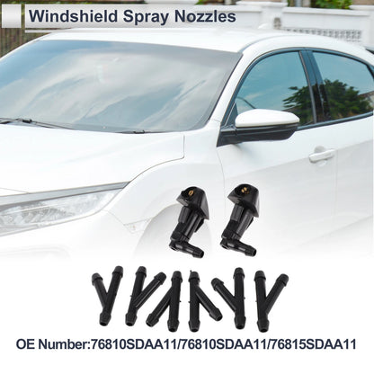 Washer Nozzle w/ 6 x Hose Connectors for Honda (2006-2011)