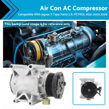 AC Compressor for Jaguar X Type X400 2.1L Petrol AJ20 (2003-2008)