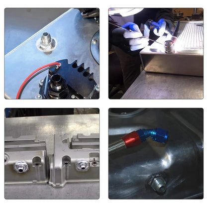 12AN Male Aluminum Weld-On Fitting for JXSS032 AU