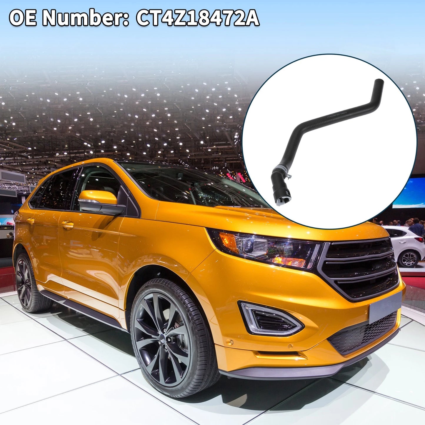 Radiator Hose Warm Air Inlet Pipe for Ford Edge (2012-2015)