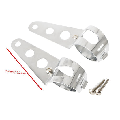 43mm-50mm Motorcycle Headlight Holder Bracket for F2